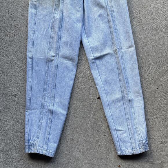 Deadstock 90s Dockers Jeans 28x30 Pleated Denim Levi’s Baggy Acid Wash Vintage - Picture 4 of 14